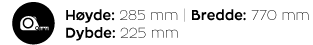 Moskus_R-32_Dimensjoner Moskus_R-32_Dimensjoner